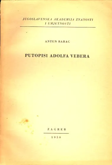 Putopisi Adolfa Vebera