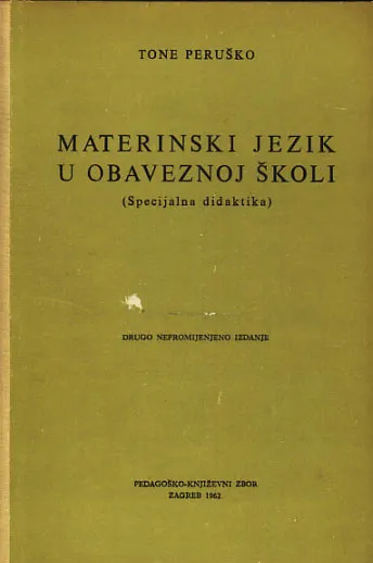 Materinski jezik u obaveznoj školi