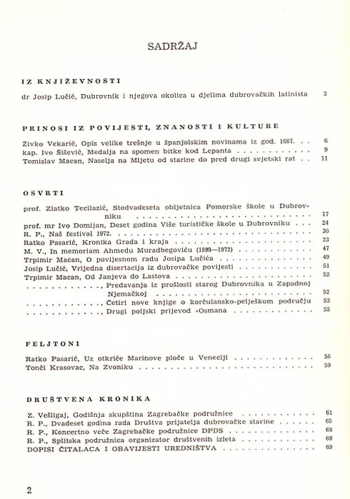 Dubrovački horizonti 11/1972.