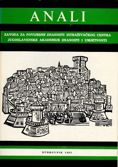 Anali zavoda za povijesne znanosti istraživačkog centra JAZU