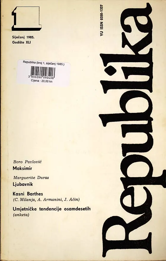 Republika 1/1985