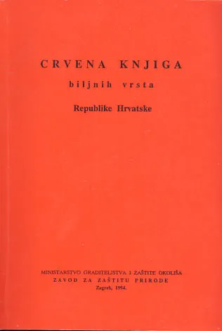 Crvena knjiga biljnih vrsta Republike Hrvatske