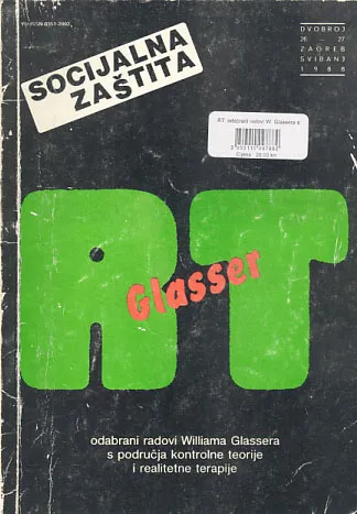 RT: odabrani radovi W. Glassera s područja kontrolne teorije i realitetne terapi