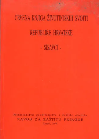 Crvena knjiga životinjskih svojti Republike Hrvatske: sisavci