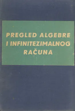 Pregled algebre i infitezimalnog računa