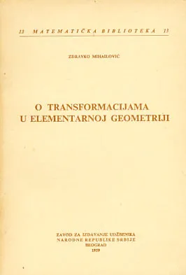 O tranformacijama u elementarnoj geometriji