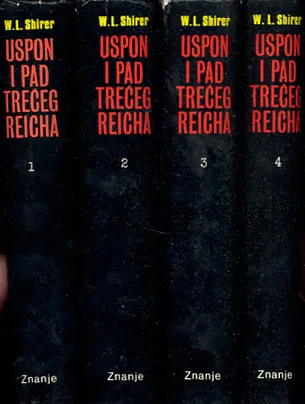 Uspon i pad Trećeg Reicha, sv. 1-4