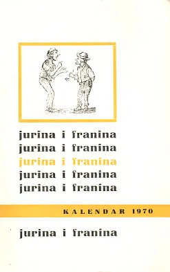 Jurina i Franina: kalendar za 1970. godinu