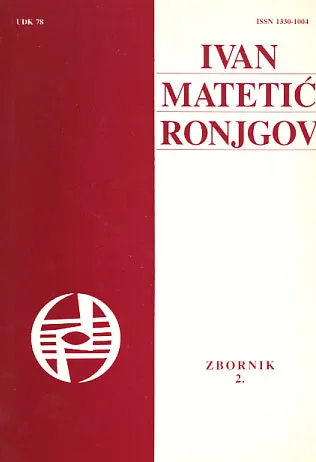 Ivan Matetić Ronjgov, Zbornik 2.