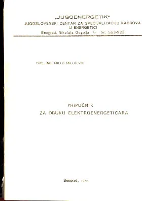 Priručnik za obuku elektroenergetičare