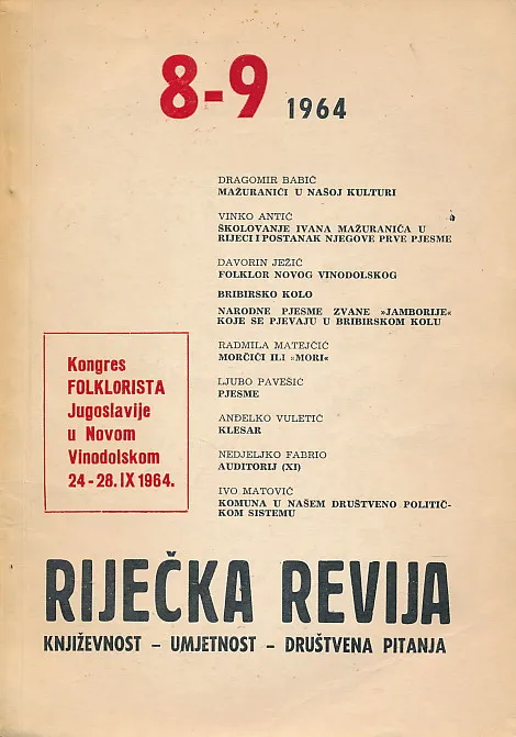 Riječka revija 8-9/1964