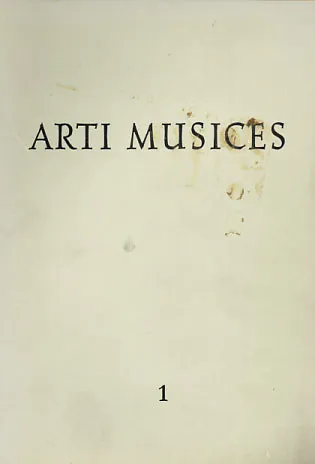Arti Musices 1