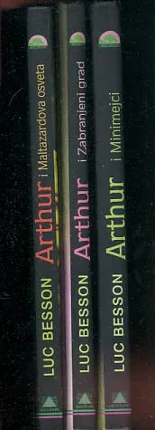 Arthur u zemlji Minimoja, sv. 1-3