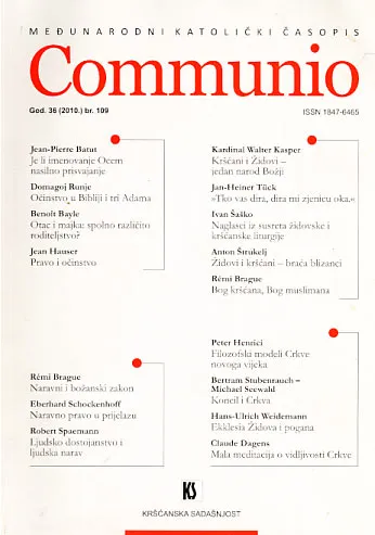 Communio, 36/2010