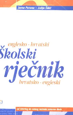 Školski rječnik od četvrtog do osmog razreda osnovne škole