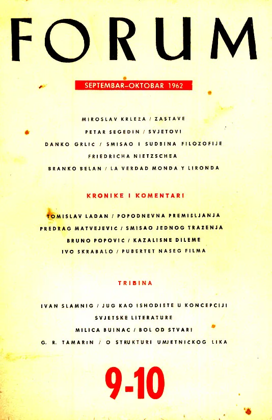 Forum, 9-10/1962