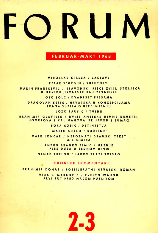 Forum, 2-3/1968