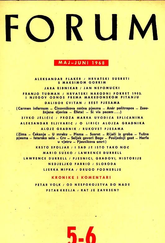 Forum, 5-6/1968