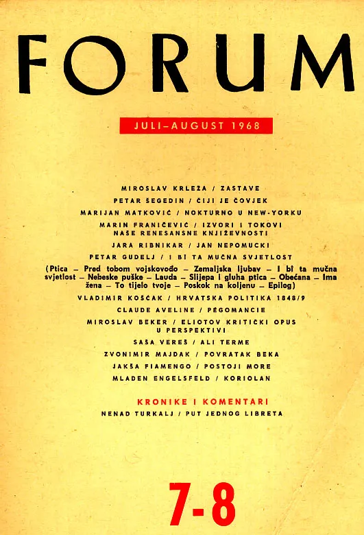 Forum, 7-8/1968