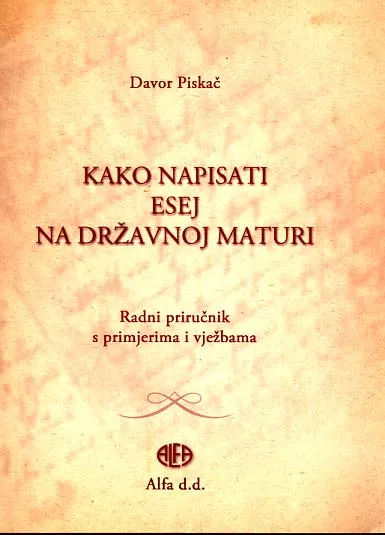 Kako napisati esej na državnoj maturi