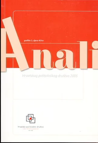 Anali Hrvatskog politološkog društva, god. 2/2006