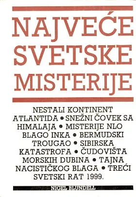 Najveće svetske misterije