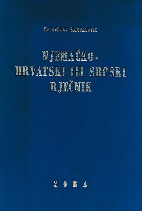 Njemačko-hrvatski ili srpski rječnik