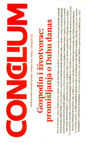 Concilium 4/2011: Gospodin i životvorac: razmišljanja o Duhu danas