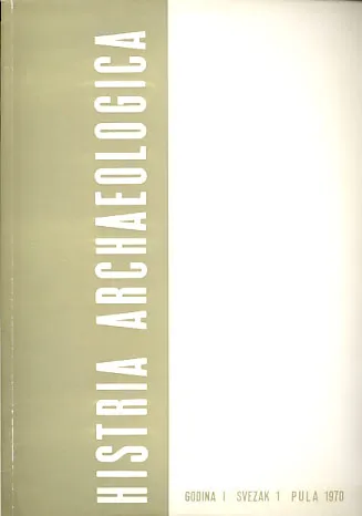 Histria Archaeologica, sv. 1/1970
