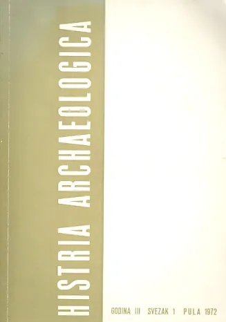Histria Archaeologica, sv. 1/1972