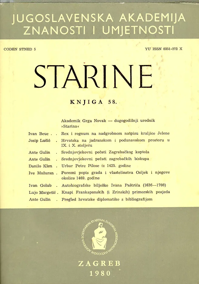 Starine 58/1980