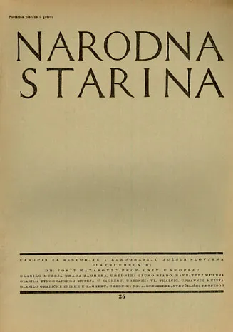 Narodna starina, 26/1931