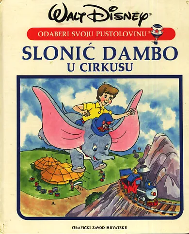 Slonić Dambo u cirkusu