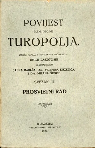 Plemenita općina Turopolje - prosvjetni rad