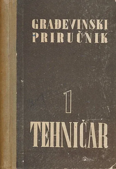Građevinski priručnik : Tehničar 1