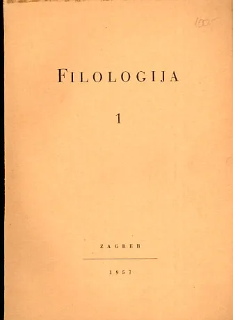 Filologija 1/1957