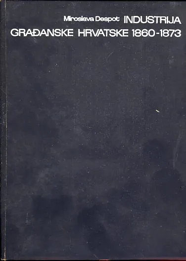 Industrija građanske Hrvatske 1860-1873