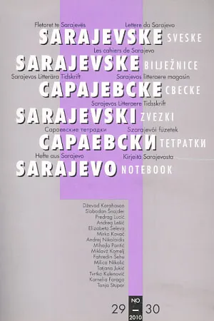 Sarajevske sveske, 29-30/2010