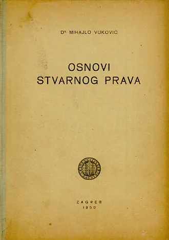 Osnovi stvarnog prava