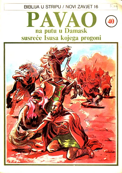 Pavao na putu u Damask susreće Isusa kojega progoni