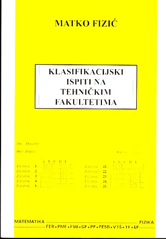 Klasifikacijski ispiti na tehničkim fakultetima