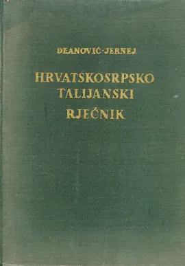 Hrvatskosrpsko-talijanski rječnik