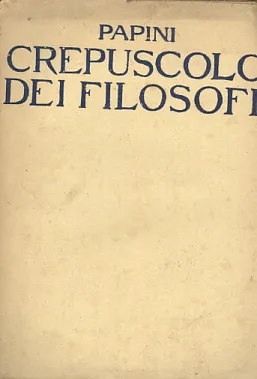 Il crepuscolo dei filosofi