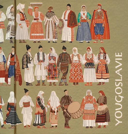 Dix voyages a travers le Folklore Yougoslave