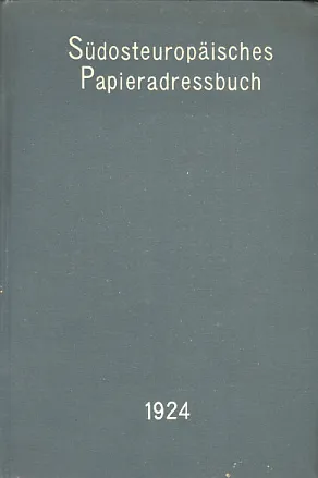 Südosteuropäisches Papieradresbuch