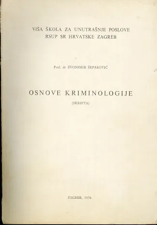 Osnove kriminologije (skripta)