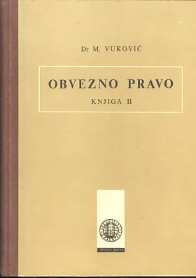 Obvezno pravo, knjiga II