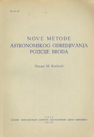 Nove metode astronomskog određivanja pozicije broda