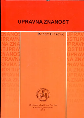 Upravna znanost