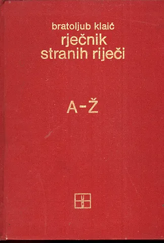 Rječnik stranih riječi